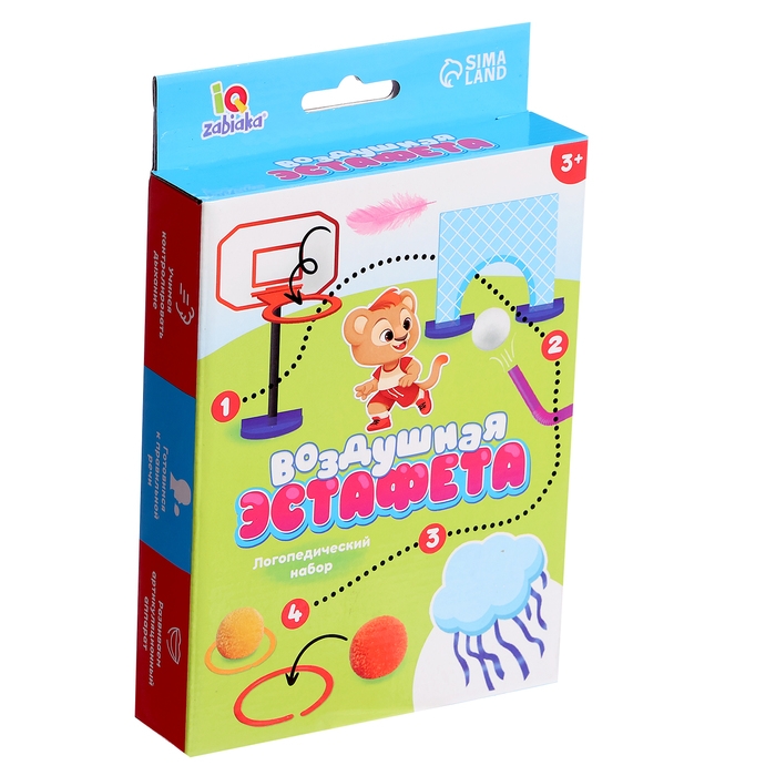 Логопедический набор «Воздушная эстафета», 3+ Логопедический набор «Воздушная эстафета», 3+