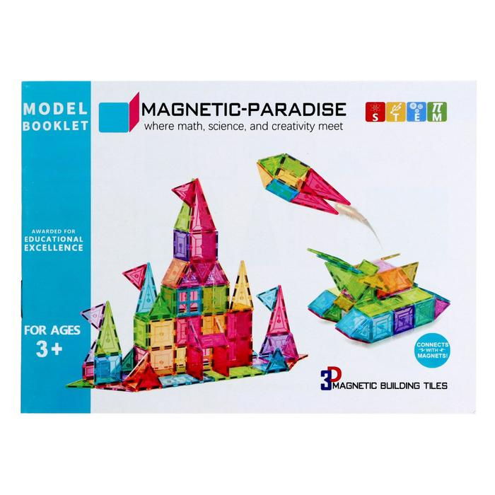 Конструктор магнитный &laquo;Геометрические фигуры&raquo;, 28 деталей