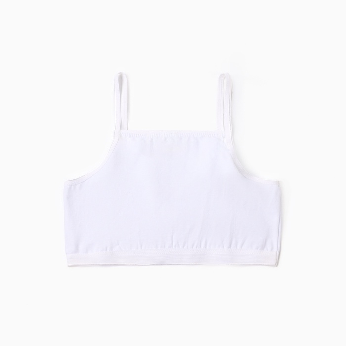 Топ для девочки 147, цвет белый, р-р 34