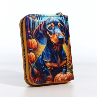 Кошелёк на молнии, цвет синий Кошелёк на молнии, цвет синий