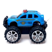 Джип «Полиция», на дистанционном управлении, работает от батареек, МИКС Джип «Полиция», на дистанционном управлении, работает от батареек, МИКС