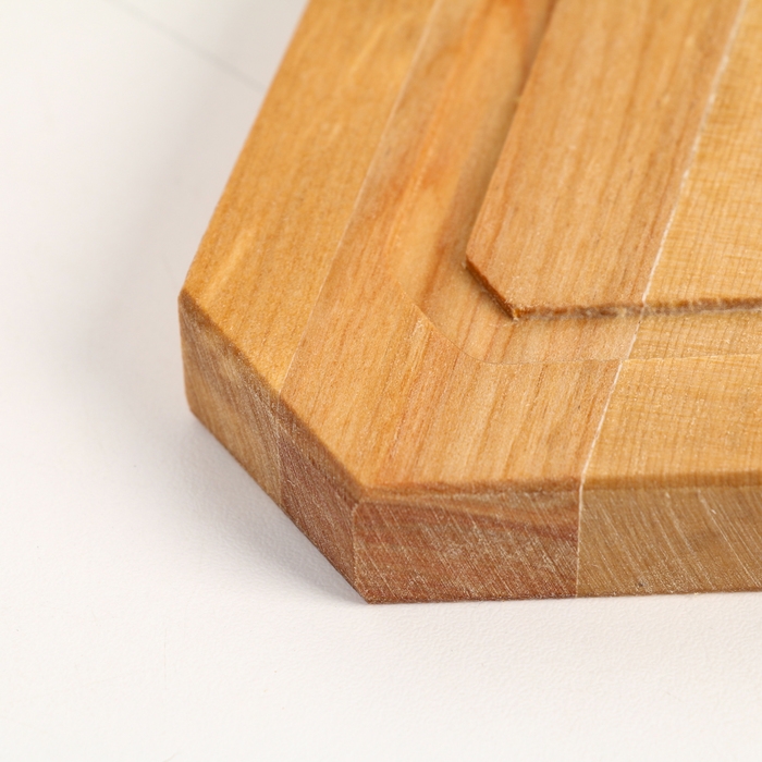 Набор досок разделочных Набор досок разделочных "Ромб" в кассете (36х22х1,8;32х20х1,8;28х18х1,8) см