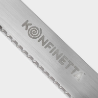 Нож для бисквита крупные зубцы, длина лезвия 25 см, деревянная ручка, толщина лезвия 1 мм Нож для бисквита крупные зубцы, длина лезвия 25 см, деревянная ручка, толщина лезвия 1 мм