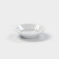 Блюдце фарфоровое для варенья &laquo;Майский букет&raquo;, d=11 см, цвет белый