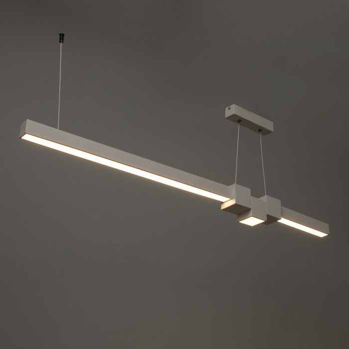 Светильник с ПДУ Светильник с ПДУ "Наоми" LED 20Вт 3000-6000К белый 120х100 см