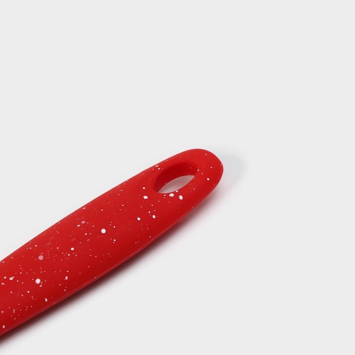 Кисть Доляна &laquo;Гранат&raquo;, силикон, 25&times;4 см, цвет красный