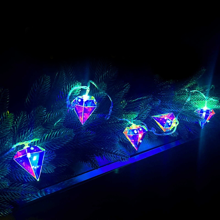 Набор для опытов &laquo;Новогодняя гирлянда&raquo;, МИКС, в пакете