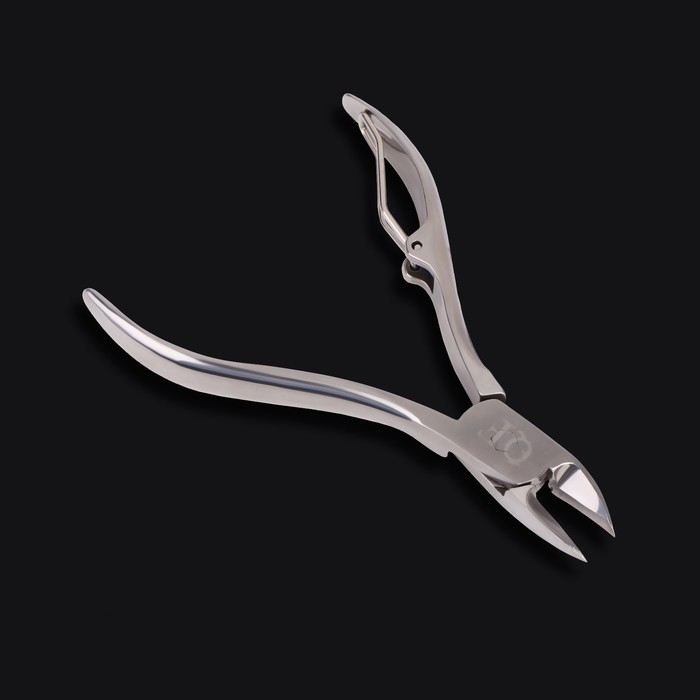 Кусачки педикюрные &laquo;Premium&raquo;, 10,6 см, длина лезвия - 14 мм, на блистере, цвет серебристый