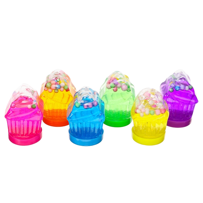 Лизун - слайм &laquo;Пироженка&raquo;, цвета МИКС