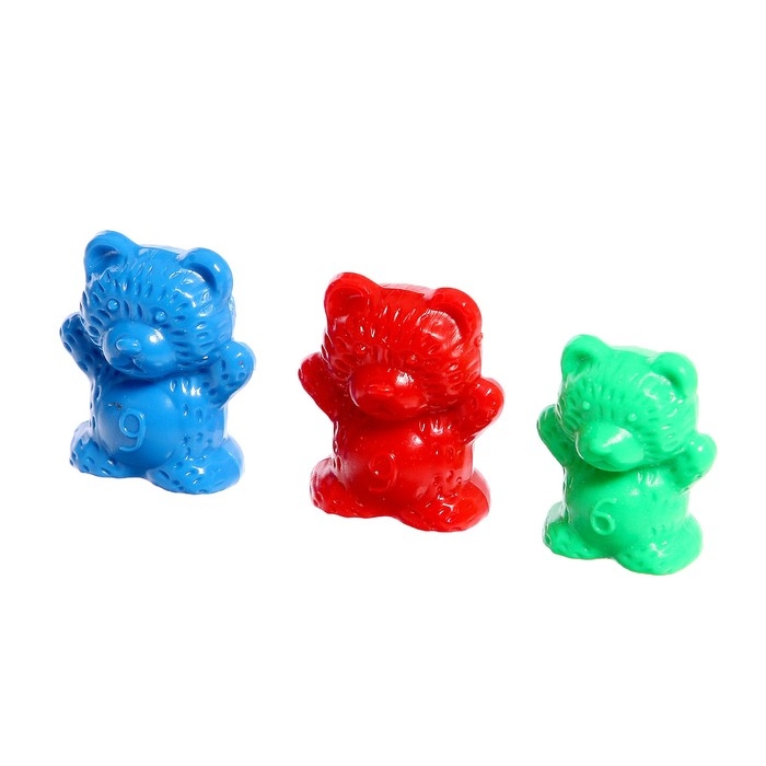 Счётный материал &laquo;Мишки&raquo;