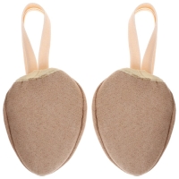 Полупальцы Grace Dance, с мягкой вставкой, р. 34-35 (21,5-22,2 см), цвет бежевый