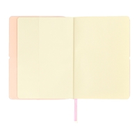 Ежедневник недатированный A5 136 листов deVENTE. Jane, мягкая обложка пвх, резинка, перфорация, ляссе, блок 70, розовый Ежедневник недатированный A5 136 листов deVENTE. Jane, мягкая обложка пвх, резинка, перфорация, ляссе, блок 70, розовый