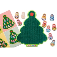 Коврик-пазл &laquo;Матрёшки &mdash; румяные щёчки&raquo;