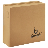 Йога-колесо Sangh &laquo;Лотос&raquo;, 33&times;13 см, цвет голубой