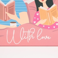 Пакет подарочный, упаковка, &laquo;С любовью&raquo;, 30 х 20 х 10 см