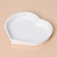 Форма для выпечки KONFINETTA &laquo;Сердце&raquo;, силикон, 25&times;23&times;3,5 см (внутр. размеры 23&times;21&times;3,5 см), цвет белый