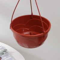 Кашпо уличное с прикорневым поливом &laquo;Мальва&raquo;, 4,7 л, цвет терракотовый