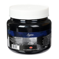 Краска акриловая художественная 500 мл, ЗХК "Ладога", сажа газовая, 2224801 Краска акриловая художественная 500 мл, ЗХК "Ладога", сажа газовая, 2224801