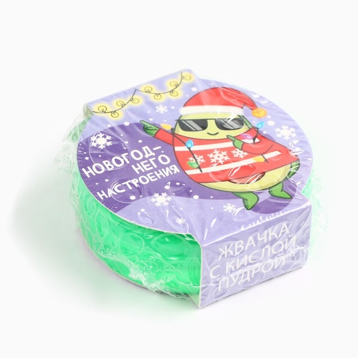 Новый год! Жевательная резинка с кислой пудрой &laquo;Новогоднего настроения&raquo;, 15 г