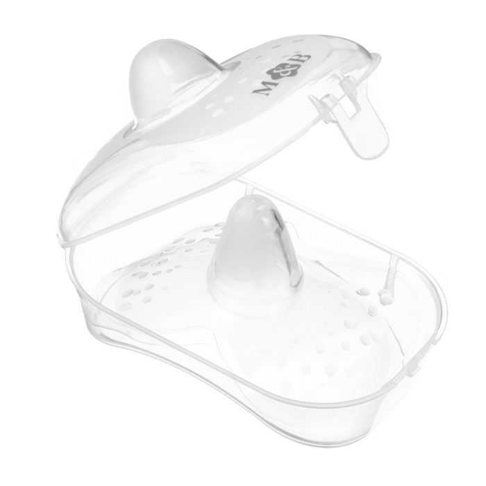 Накладки на грудь для кормления, силиконовые, размер S, в комплекте 2 шт., Mum&Baby