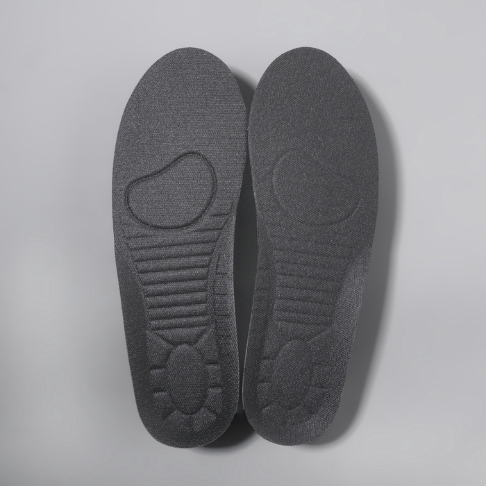 Стельки для обуви, универсальные, спортивные, двухслойные, р-р RU до 44 (р-р Пр-ля до 44), 28 см, пара, цвет МИКС