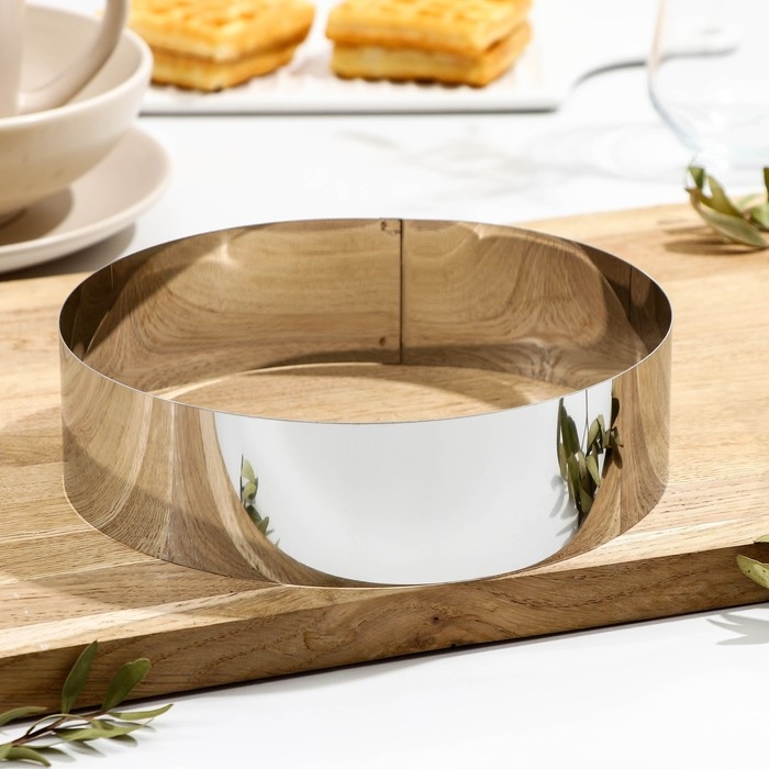 Форма для выкладки и выпечки, d=18 см, h=5 см Форма для выкладки и выпечки, d=18 см, h=5 см