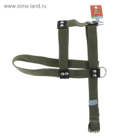 Шлейка брезентовая "Ездовая" №1, 3,6 см, обхват шеи 80 см, обхват груди 80-92 см Шлейка брезентовая "Ездовая" №1, 3,6 см, обхват шеи 80 см, обхват груди 80-92 см