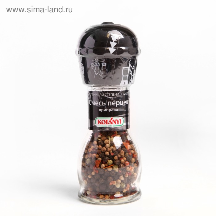 Приправа Kotanyi смесь перцев, мельница, 35 г Приправа Kotanyi смесь перцев, мельница, 35 г