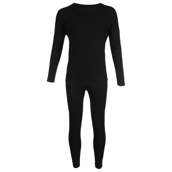 Термобельё мужское Resport, комплект: лонгслив, лосины, размер XL, чёрное