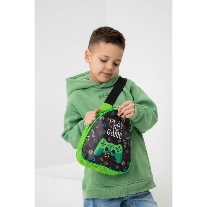 Рюкзак детский через плечо для мальчика &laquo;Джойстик&raquo;, 23х20,5 см