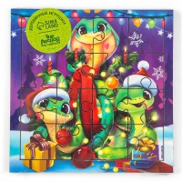 Пазлы для детей деревянные &laquo;Новый год! Новогодняя змея&raquo;, 16 элементов, символ года 2025