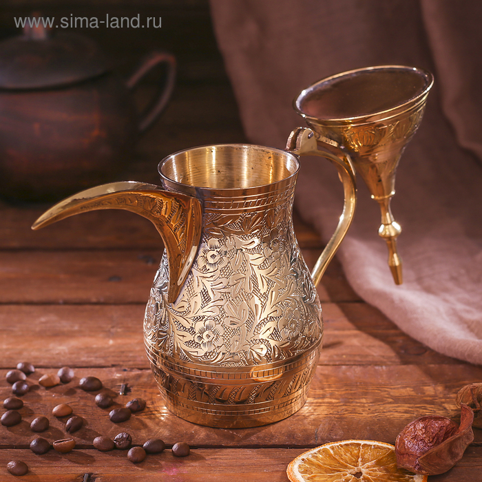 Чайничек латунь Чайничек латунь "Прелесть" 8,5х17,5х21 см