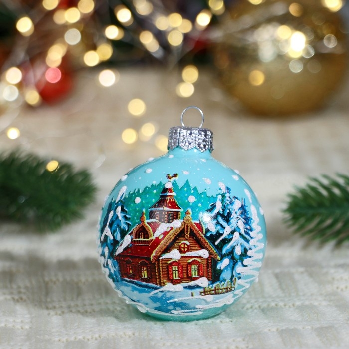 Шар Шар "Волшебный домик", 65 мм., в подарочной упаковке