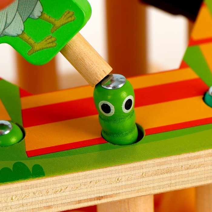 Логический центр 2 в 1 &laquo;Курочка и яички&raquo; 17 &times; 14,5 &times; 8 см