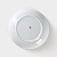 Тарелка фарфоровая глубокая &laquo;Тигр&raquo;, 700 мл, d=20,5 см, белая