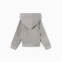 Толстовка детская MINAKU: Fleece Soft, цвет серый, рост 110 см
