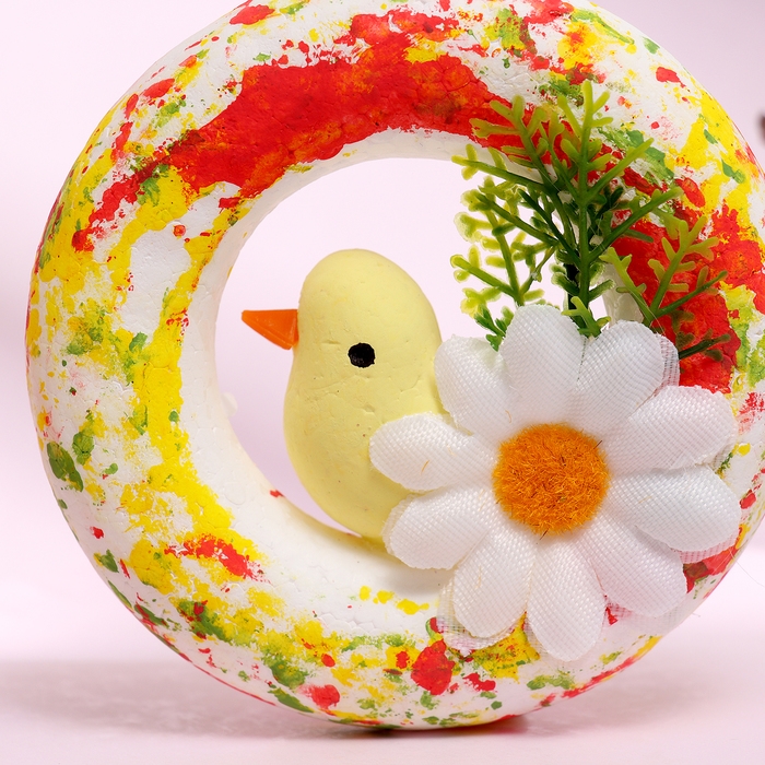 Декоратинвая пасхальная подвеска &laquo;Цыплёнок&raquo; 2 &times; 9 &times; 9 см
