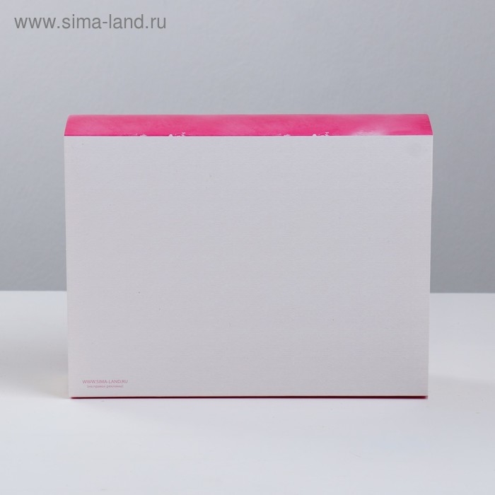 Коробка кондитерская, упаковка &laquo;Улыбайся&raquo;, 20 х 15 х 5 см