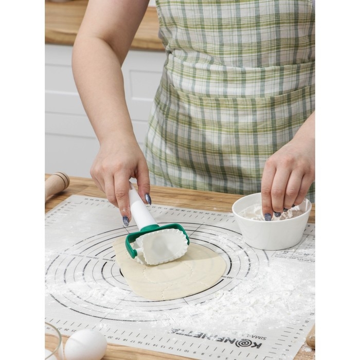 Валик для нарезки из теста KONFINETTA, 16,5&times;8&times;4 см, цвет белый