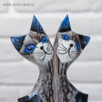 Сувенир дерево "Милые кошечки" 2,5х9х15 см