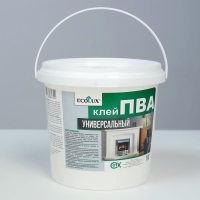 Клей ПВА ECOLUX универсальный 1 кг