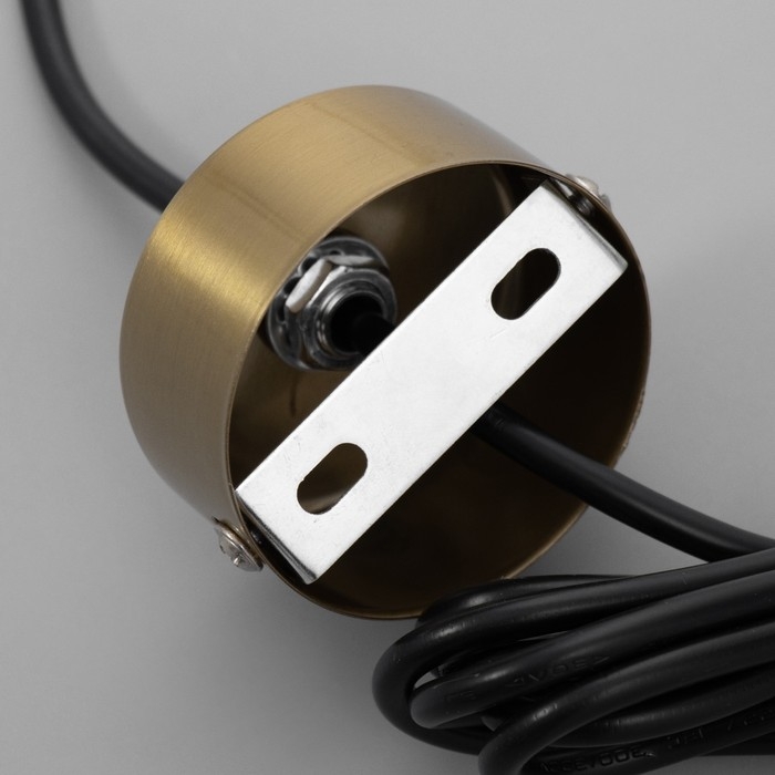 Светильник BayerLux Подвес Светильник BayerLux Подвес "Гелла" LED 6Вт 4000К латунь 4х4х30-230см