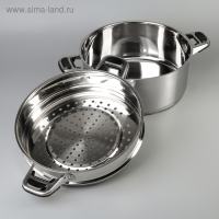 Мантоварка &laquo;Алтын&raquo;, 6 л, d=26 см, 2 секции, капсульное дно, индукция