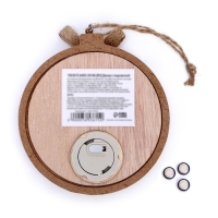 Новогодний декор с подсветкой &laquo;Щелкунчик&raquo; 10,5 &times; 1,5 &times; 10,5 см