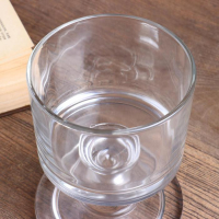 Подсвечник стекло на 1 свечу "Широкий низкий бокал" прозрачный 14,5х11х11 см Подсвечник стекло на 1 свечу "Широкий низкий бокал" прозрачный 14,5х11х11 см