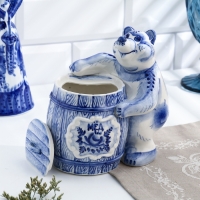 Медовница &laquo;Пасечник&raquo;, гжель