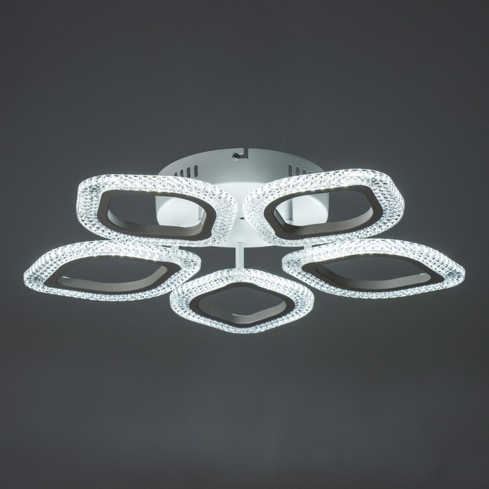 Люстра светодиодная дим. LOSANGA ДУ 3 реж. &Oslash;53,5х7,5 68Вт белый Ritter