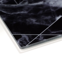 Доска разделочная стеклянная «Черный мрамор», 20х30 см Доска разделочная стеклянная «Черный мрамор», 20х30 см