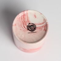 Горшок для цветов с тиснением, &laquo;Единорог&raquo;, 8 х 9.5 см