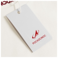 Футболка РОСКОСМОС х ONLYTOP, р. M, цвет белый Футболка РОСКОСМОС х ONLYTOP, р. M, цвет белый